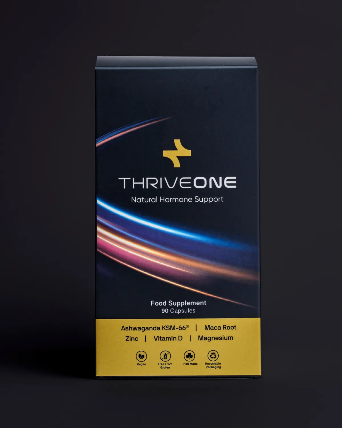 ThriveOne natural hormone support supplement packaging